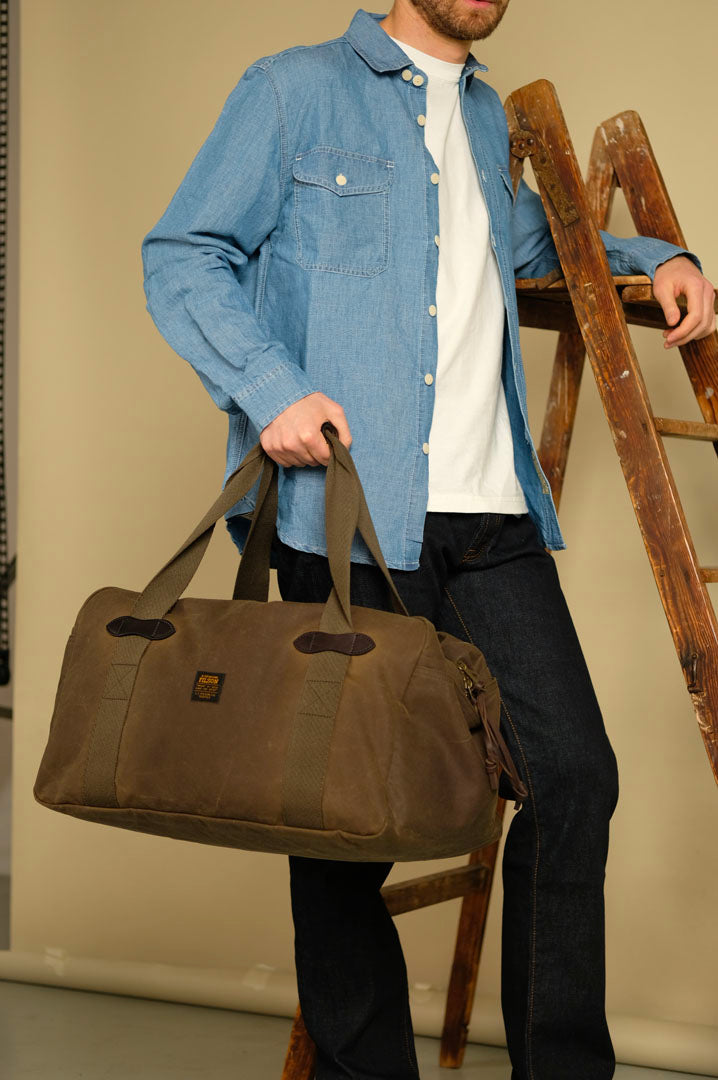 Filson Medium Duffle Bag Oil Finish Otter Green