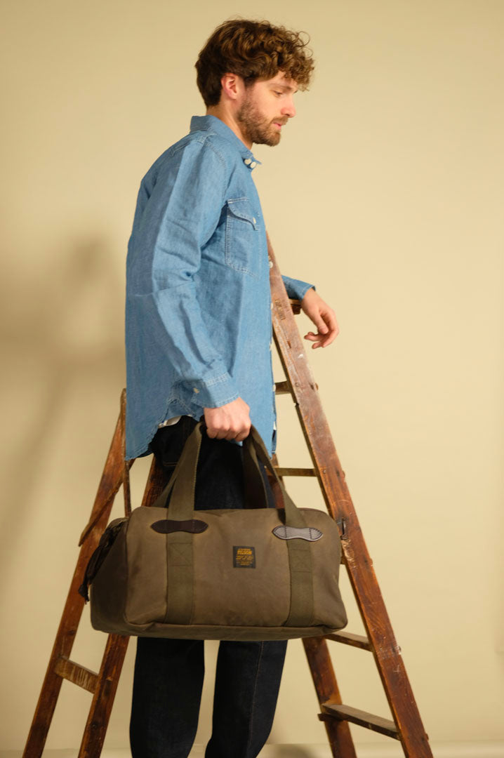 Filson Small Duffle Bag Oil Finish Otter Green