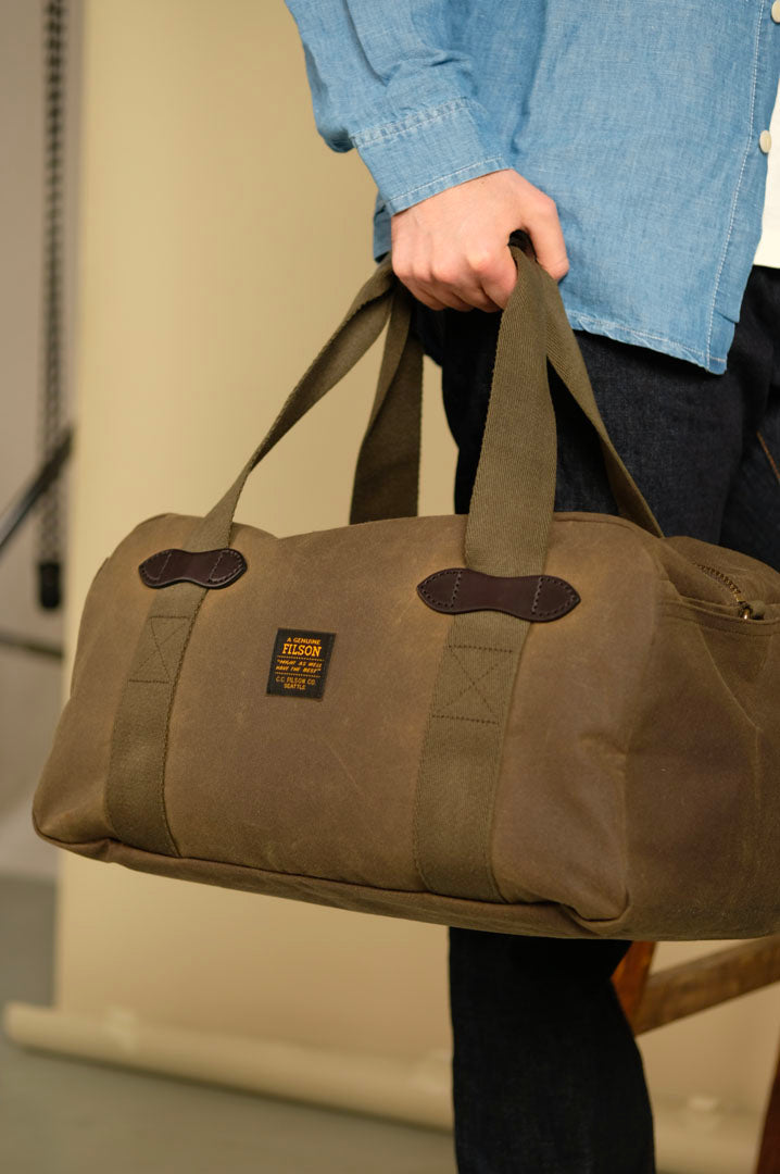 Filson Small Duffle Bag Oil Finish Otter Green