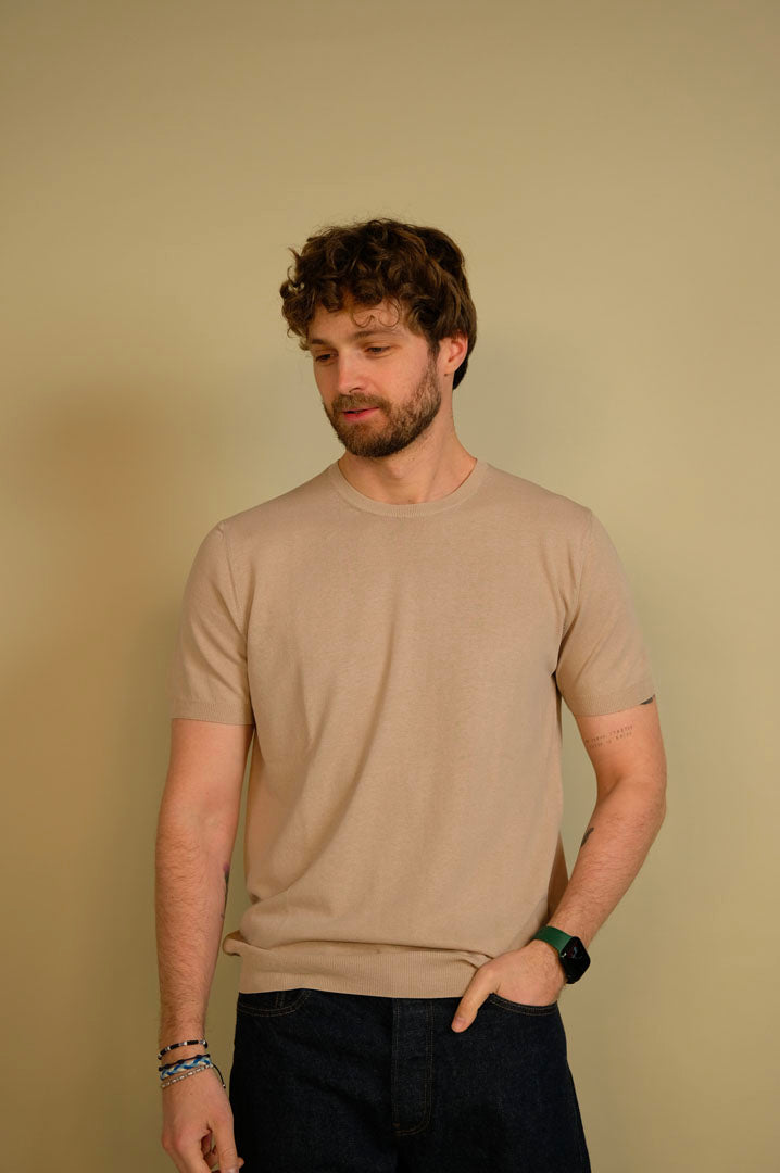 Gaffi & Co. T-Shirt Marseille M/M Sabbia 2104