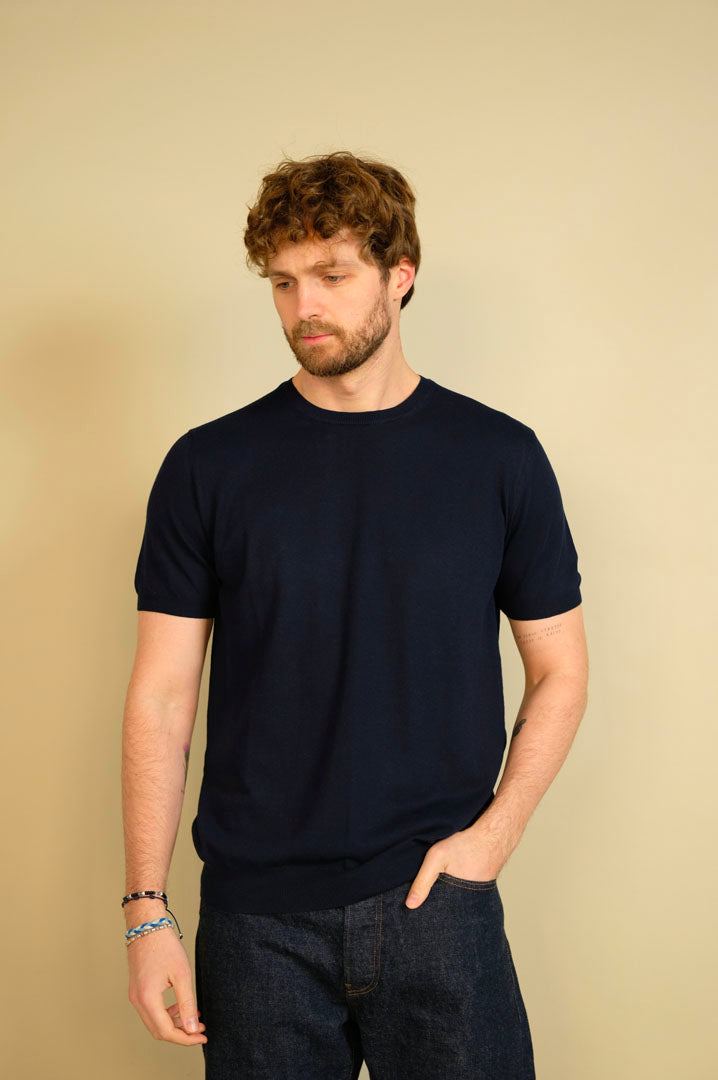 Gaffi & Co. T-Shirt Marseille M/M Blu 2104