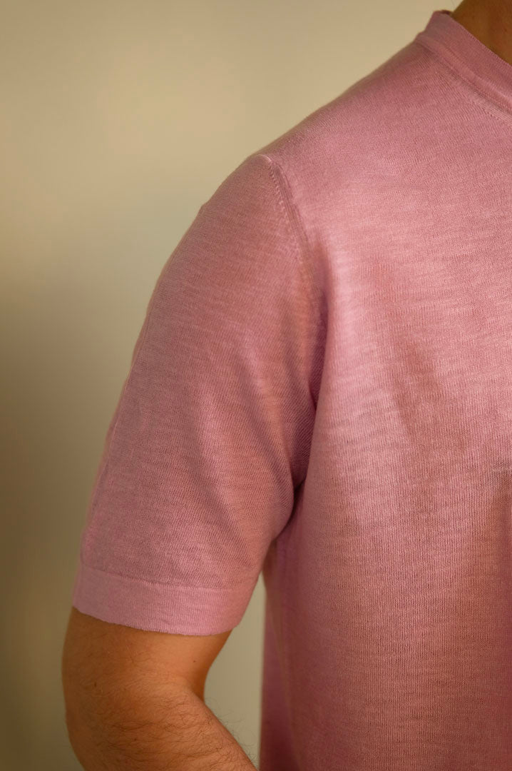 Gaffi & Co. T-Shirt Lavandou Lino/Cot. Glicine 2151