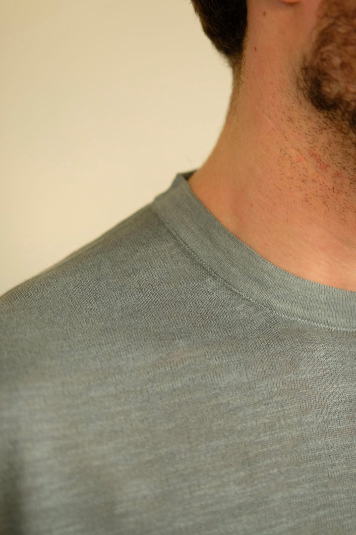 Gaffi & Co. T-Shirt Lavandou Lino/Cot. Alga 2151