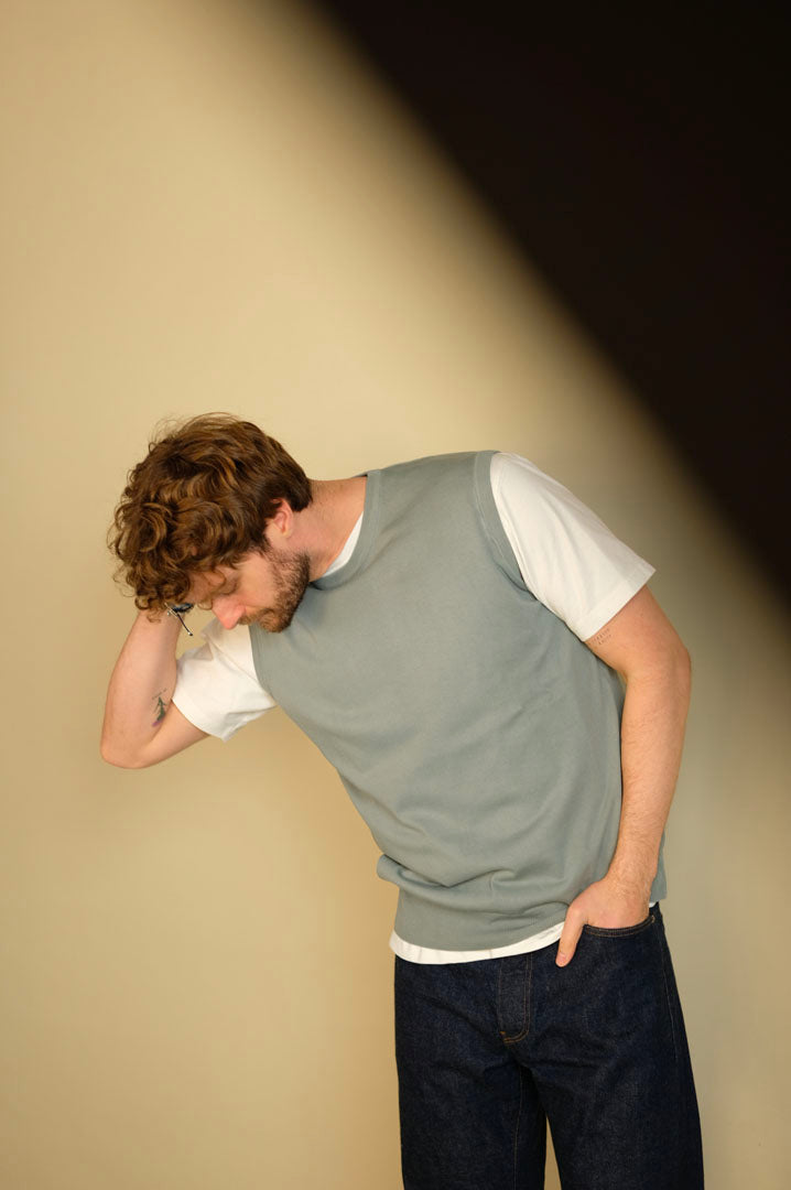 Gaffi & Co. Gilet Cotone Alga 4290MOD