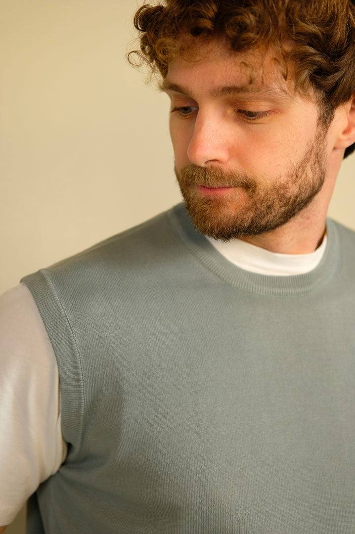 Gaffi & Co. Gilet Cotone Alga 4290MOD