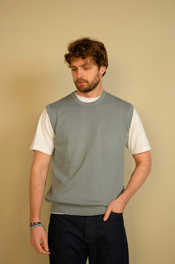 Gaffi & Co. Gilet Cotone Alga 4290MOD