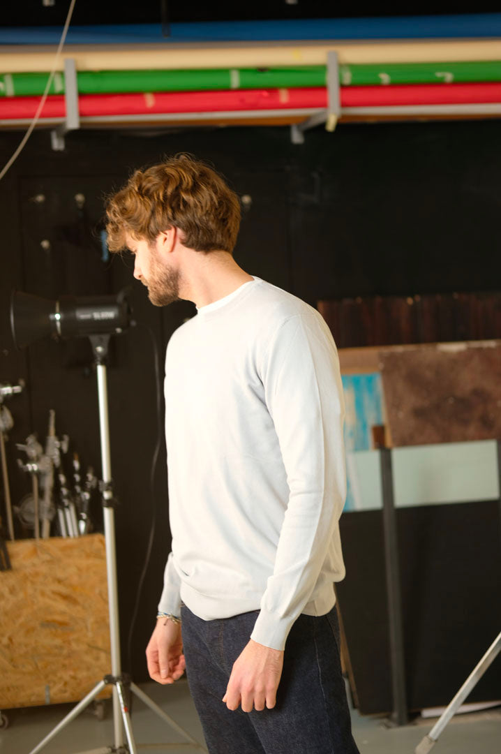 Gaffi & Co. Maglia M/L Cotone Perla 4290