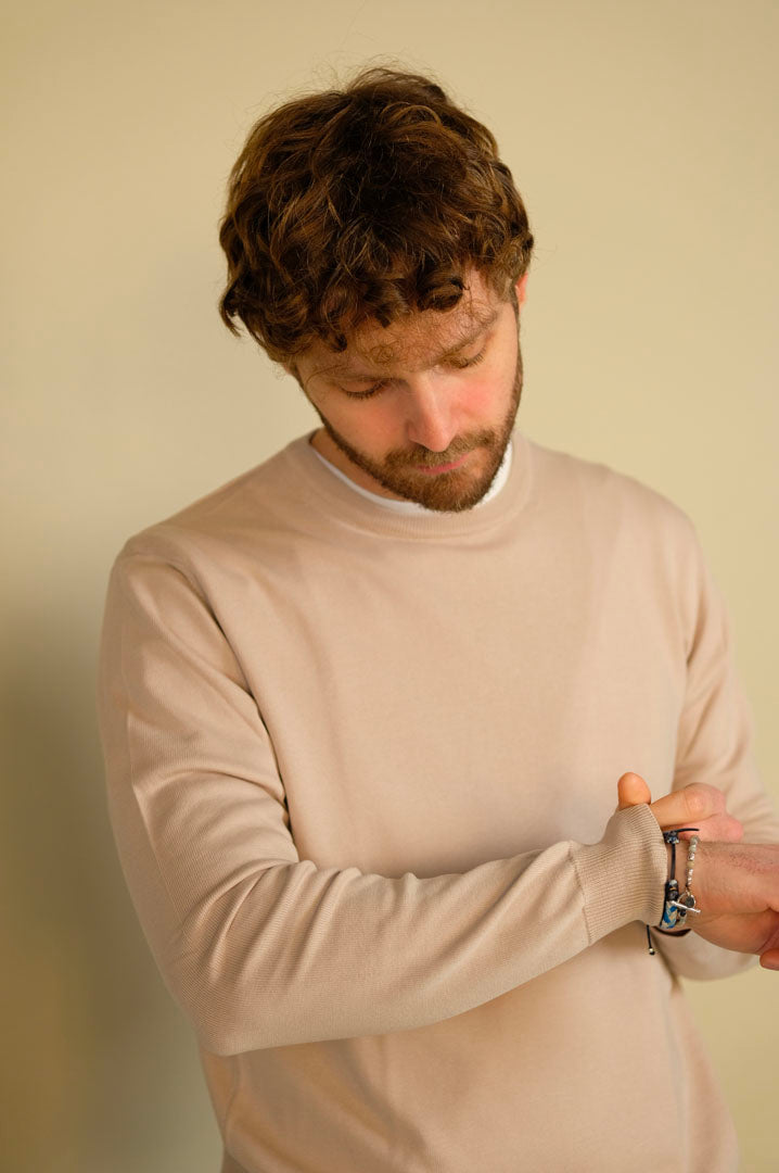 Gaffi & Co. Maglia M/L Cotone Sabbia 4290