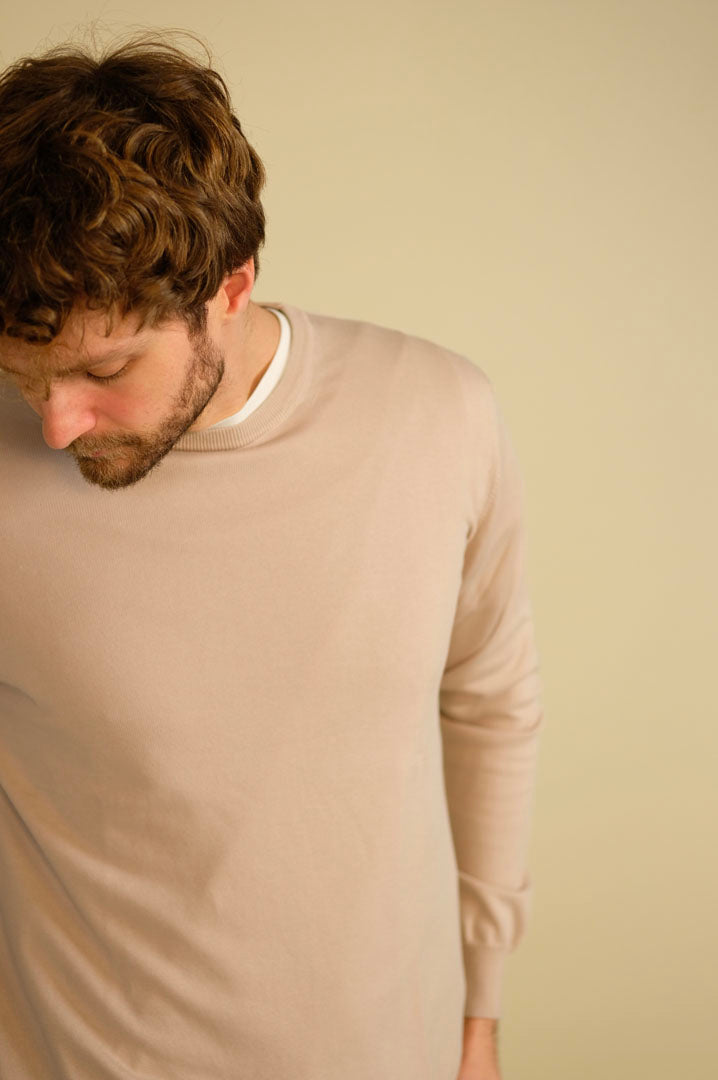 Gaffi & Co. Maglia M/L Cotone Sabbia 4290