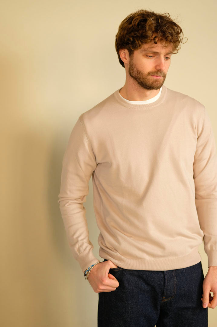 Gaffi & Co. Maglia M/L Cotone Sabbia 4290