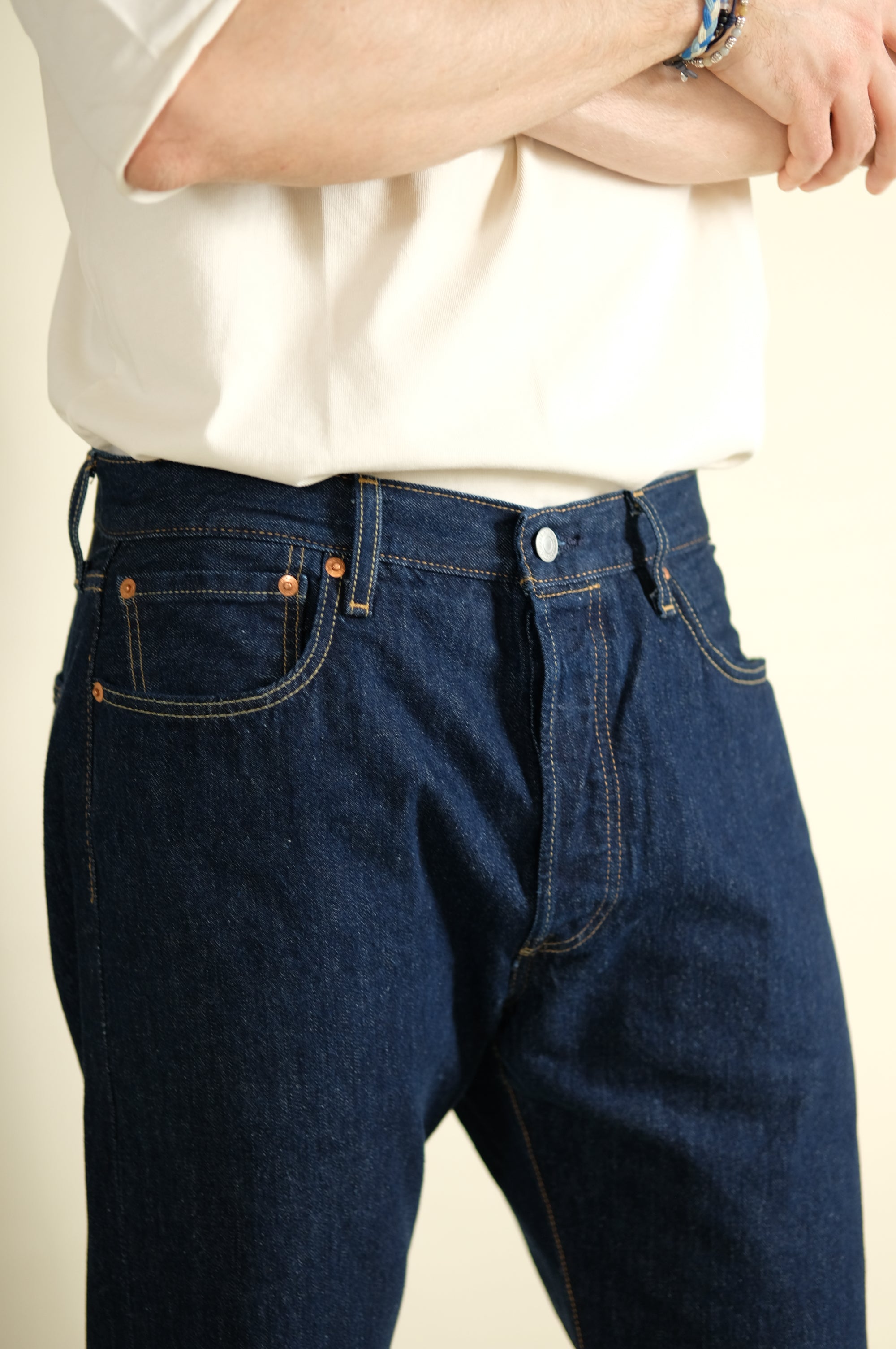 Levi's Original Jeans 501 One Wash-Blu