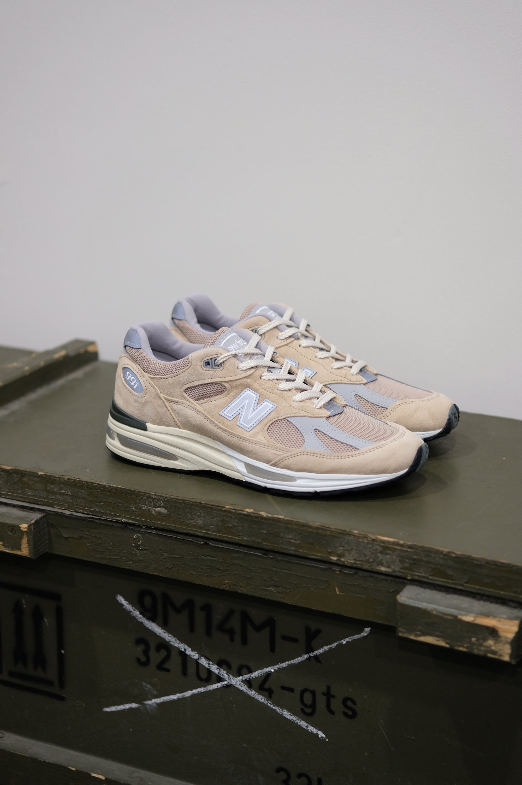 New Balance 991v2 Beige - U991BE2