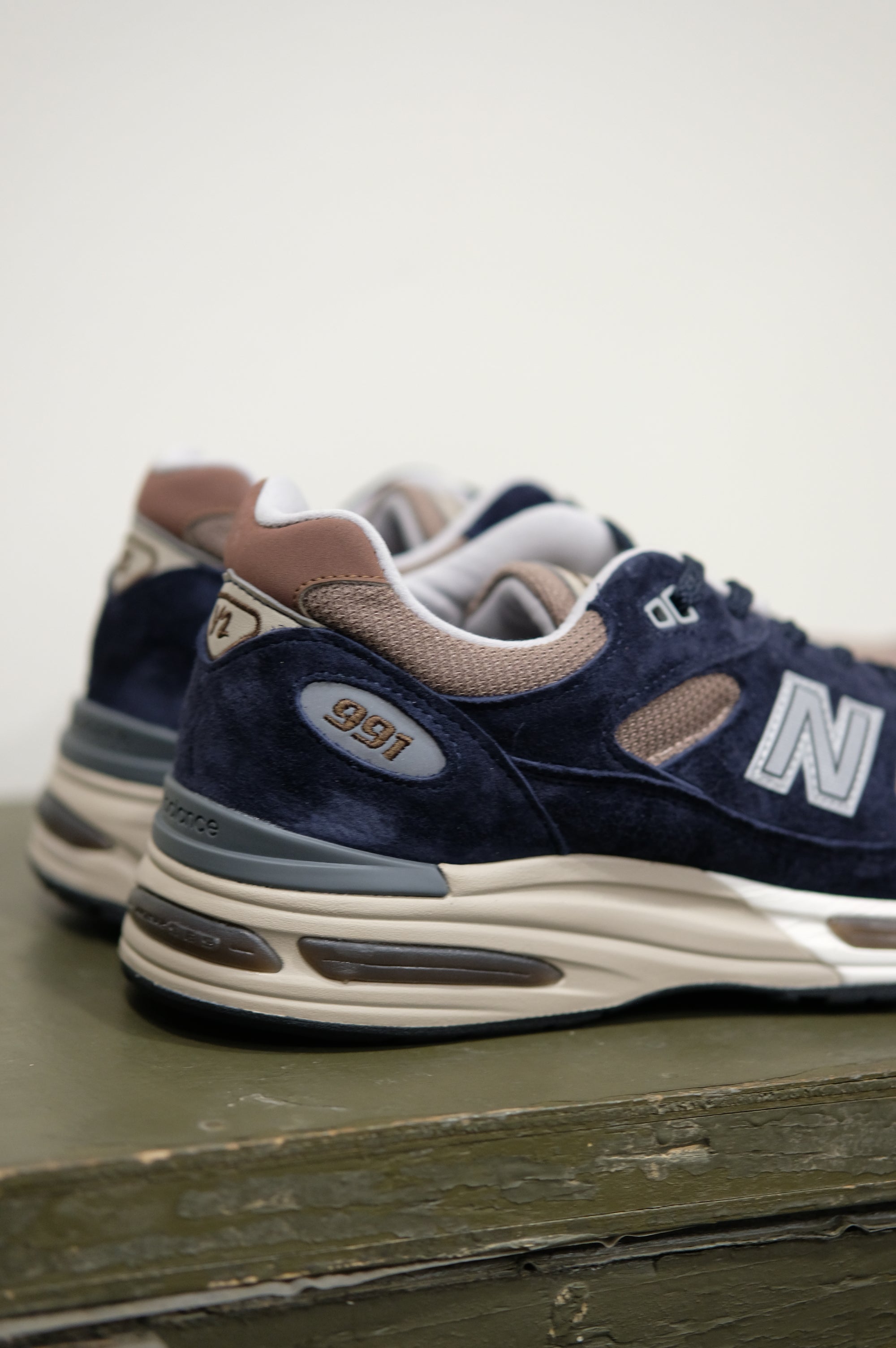 New Balance 991v2 Blue/Brown - U991DB2