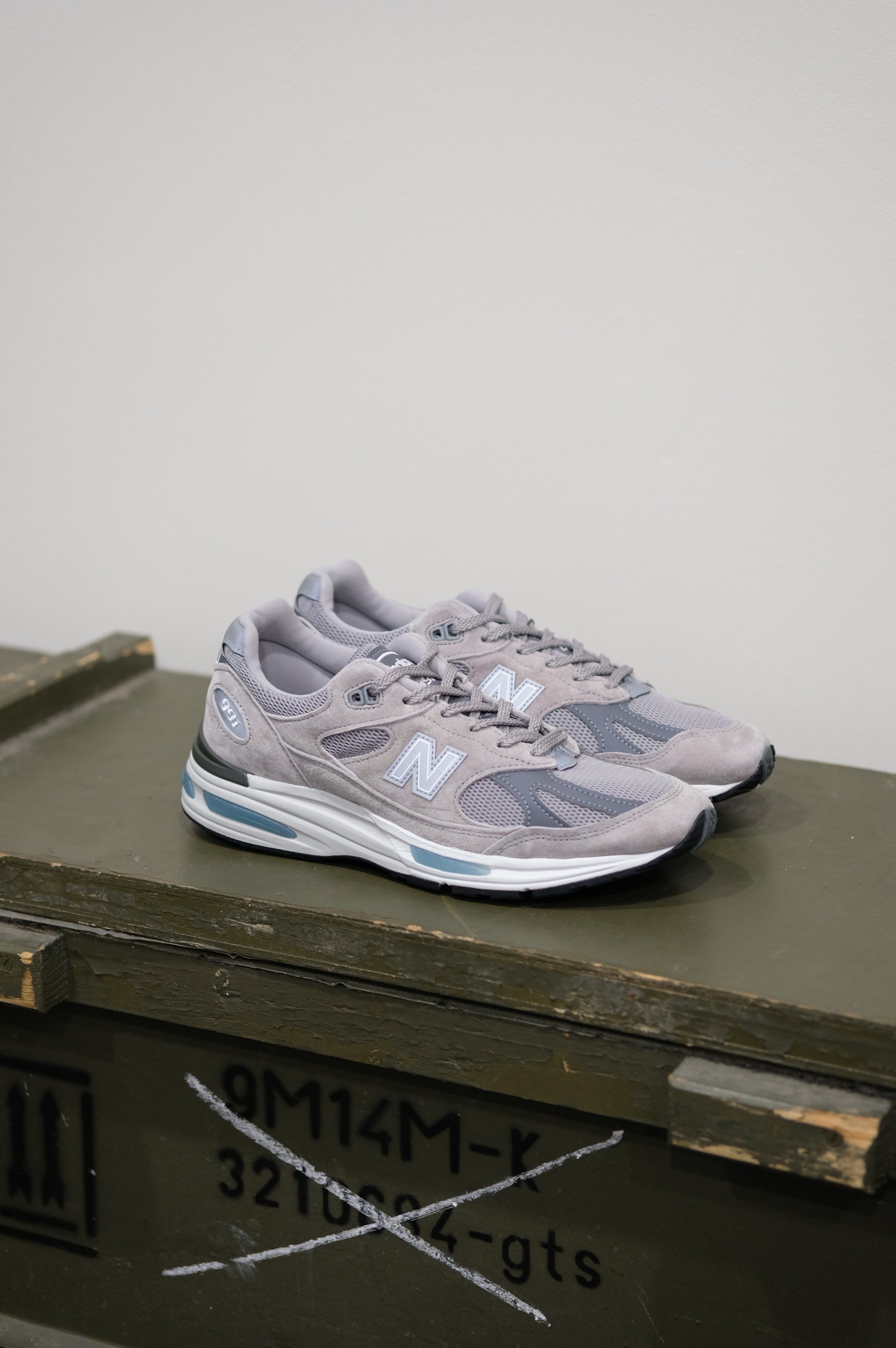 New Balance 991v2 Grey - U991GL2