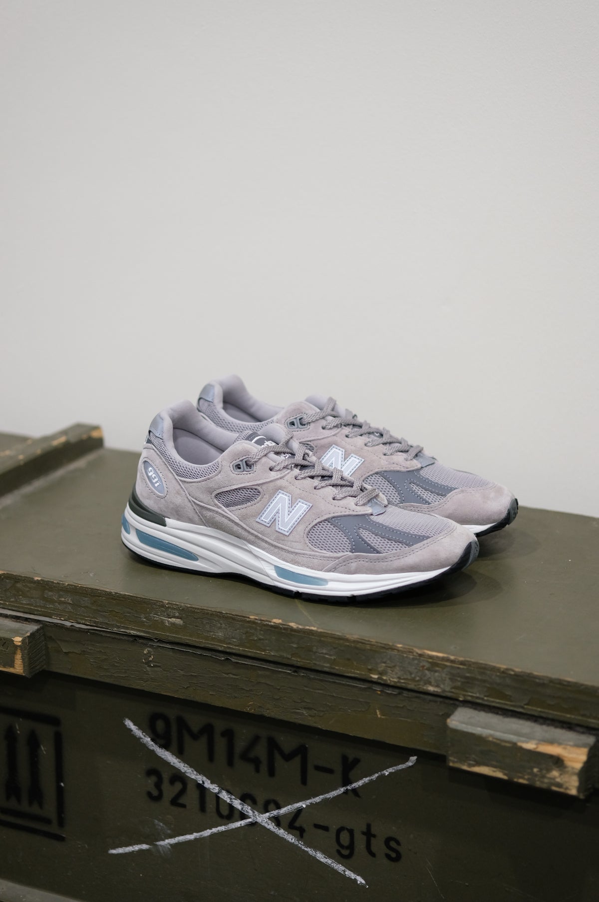 New Balance 991v2 Grey - U991GL2