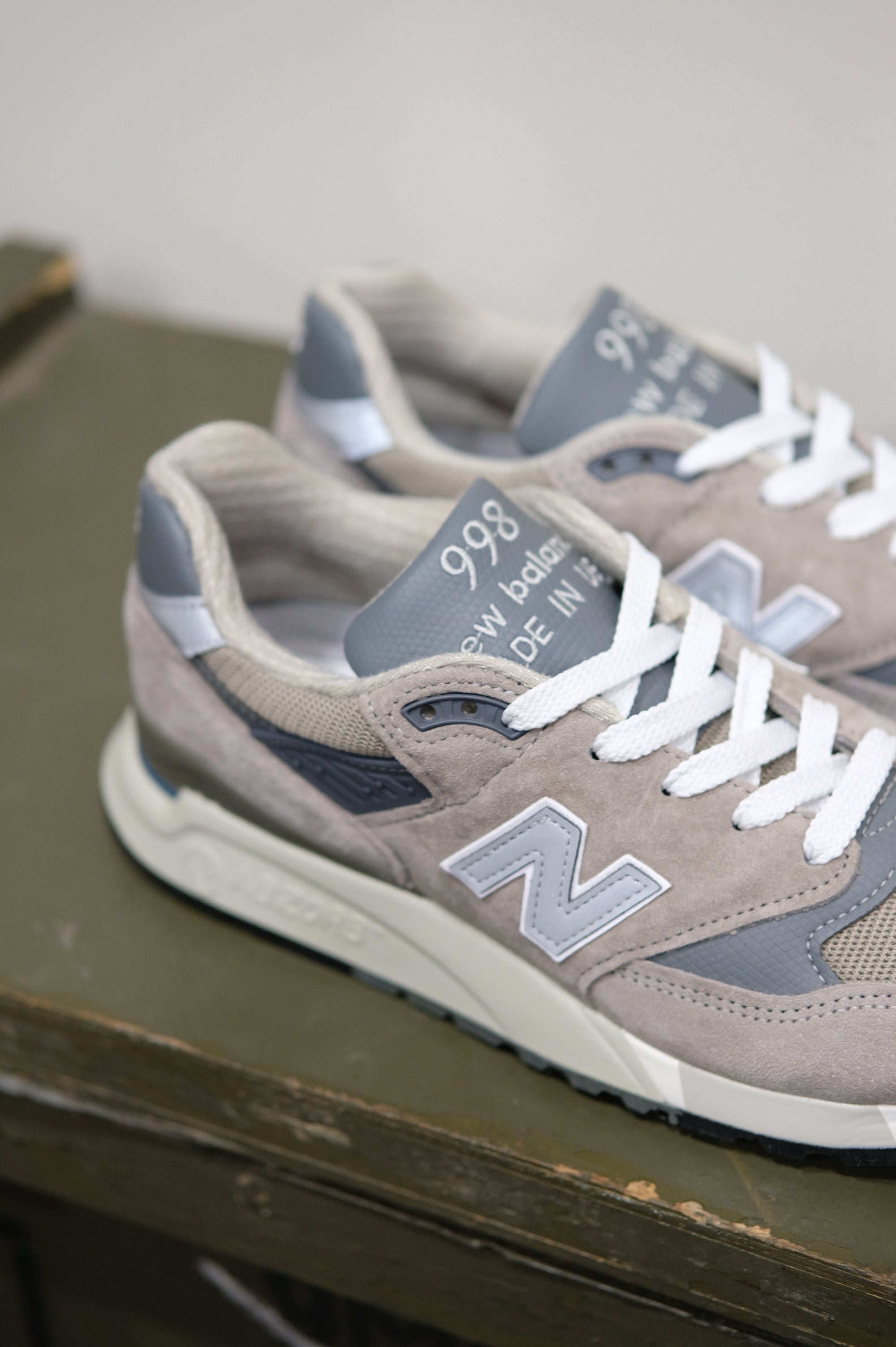 New Balance 998 Grey Made in USA - U998GR