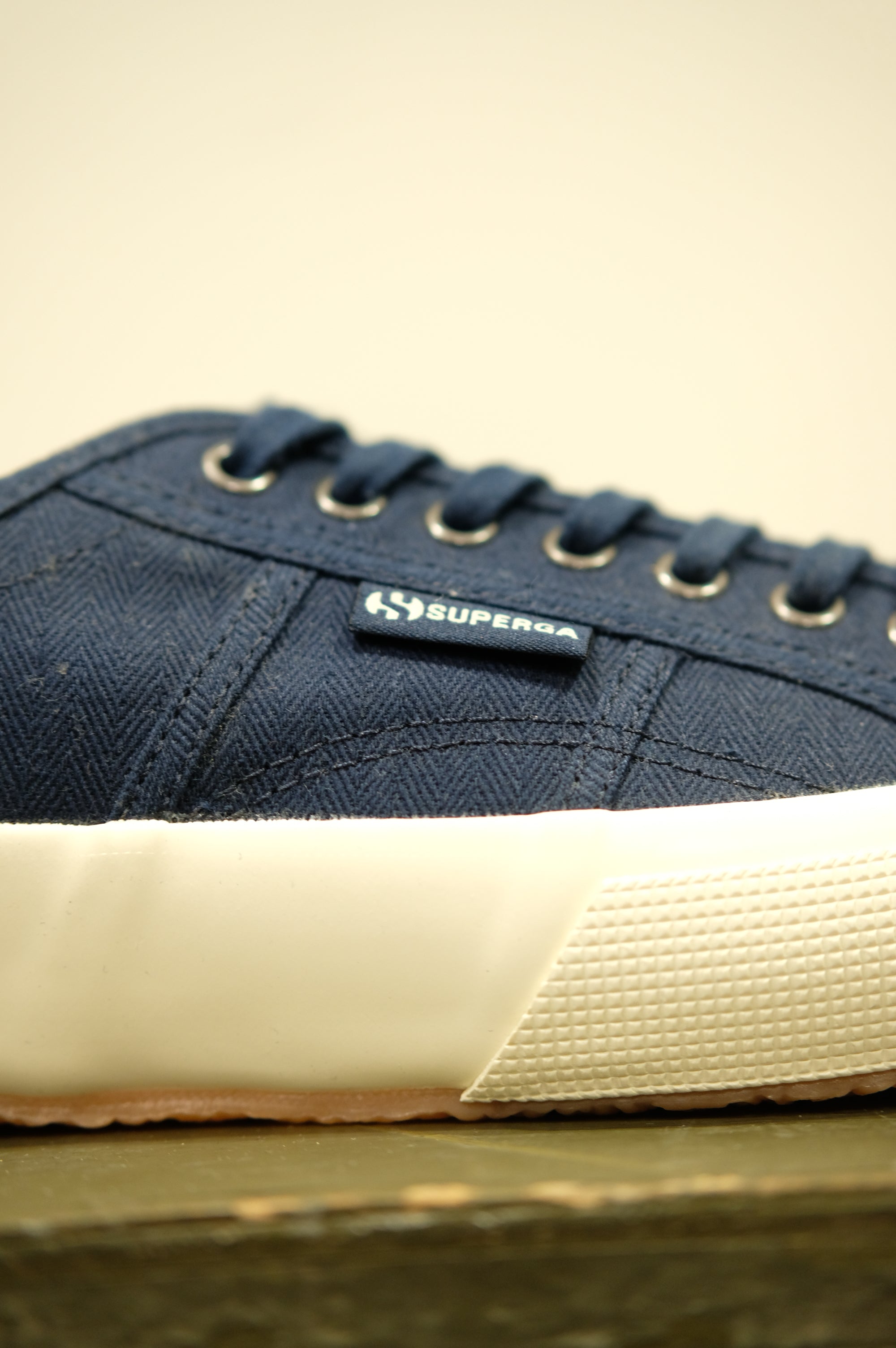 Superga 2750 OG Herringbone Navy-Off White