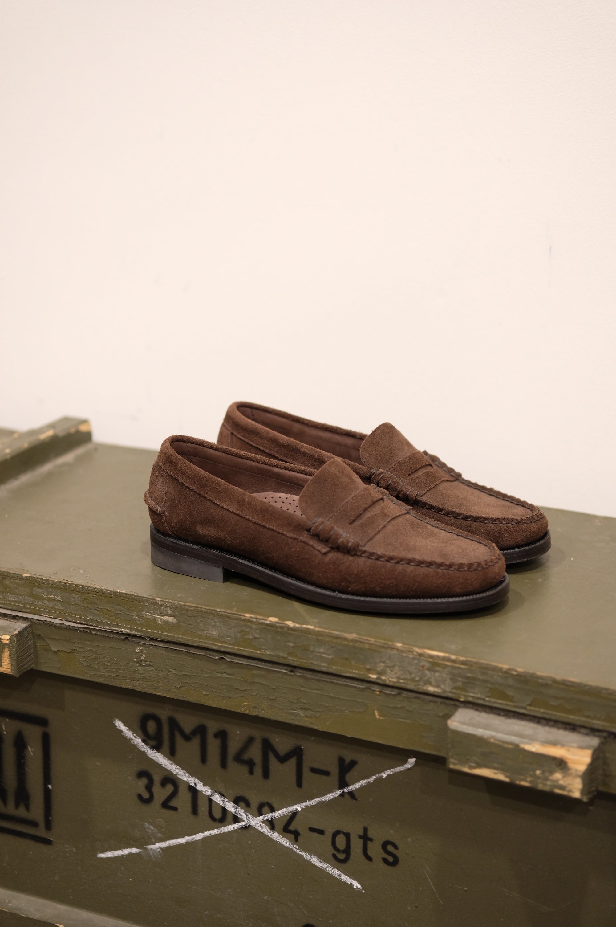Sebago Classic Dan Flesh Out Dk Brown