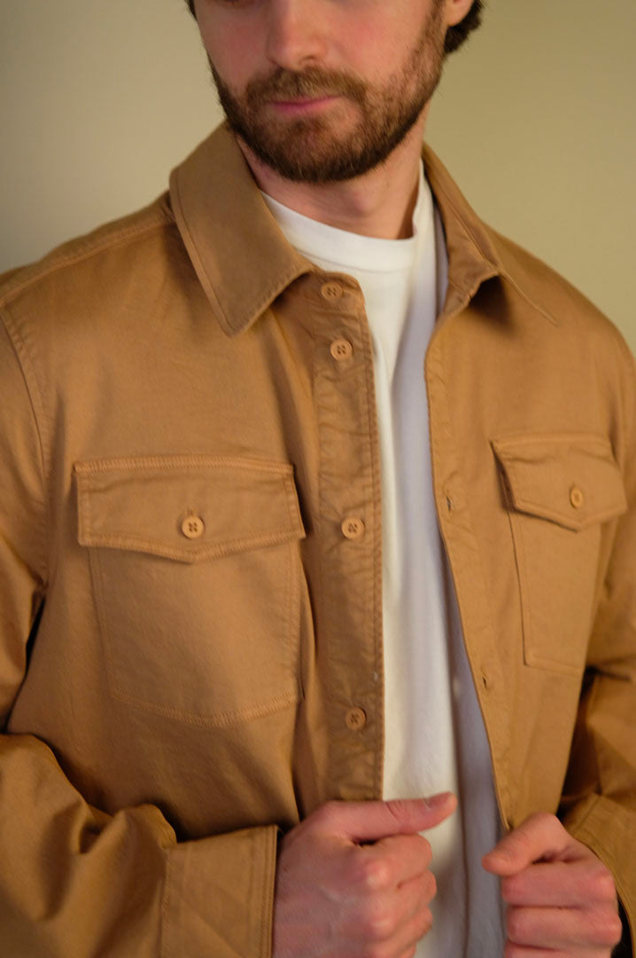 Gaffi & Co. L'overshirt Definitiva Beige