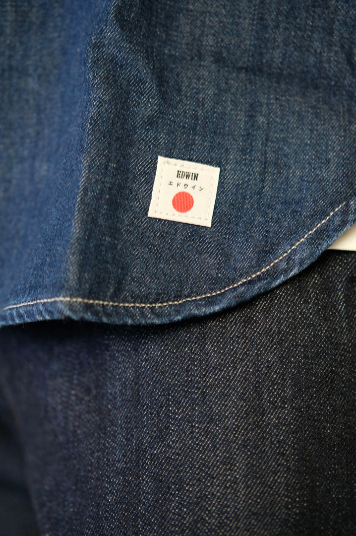Edwin Work Shirt Dark Used