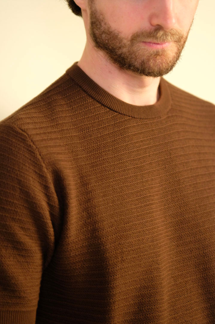 Gallia Knit Project Maglia Carrol Caffè