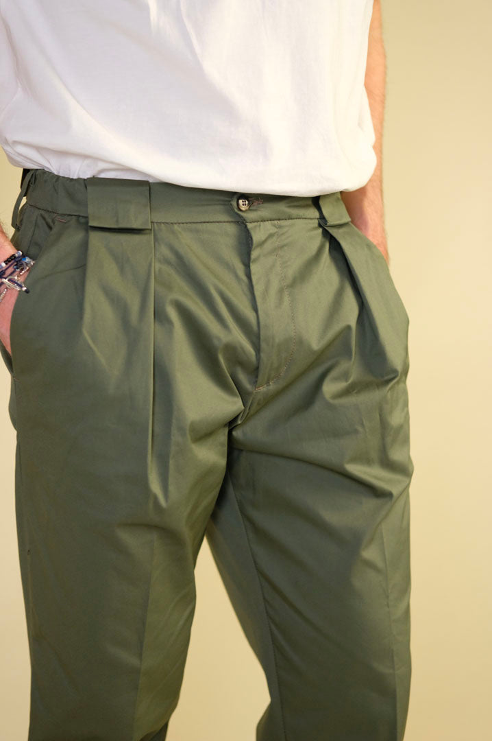 Gaffi & Co. Pantalone Pence Osaka 7178 Militare
