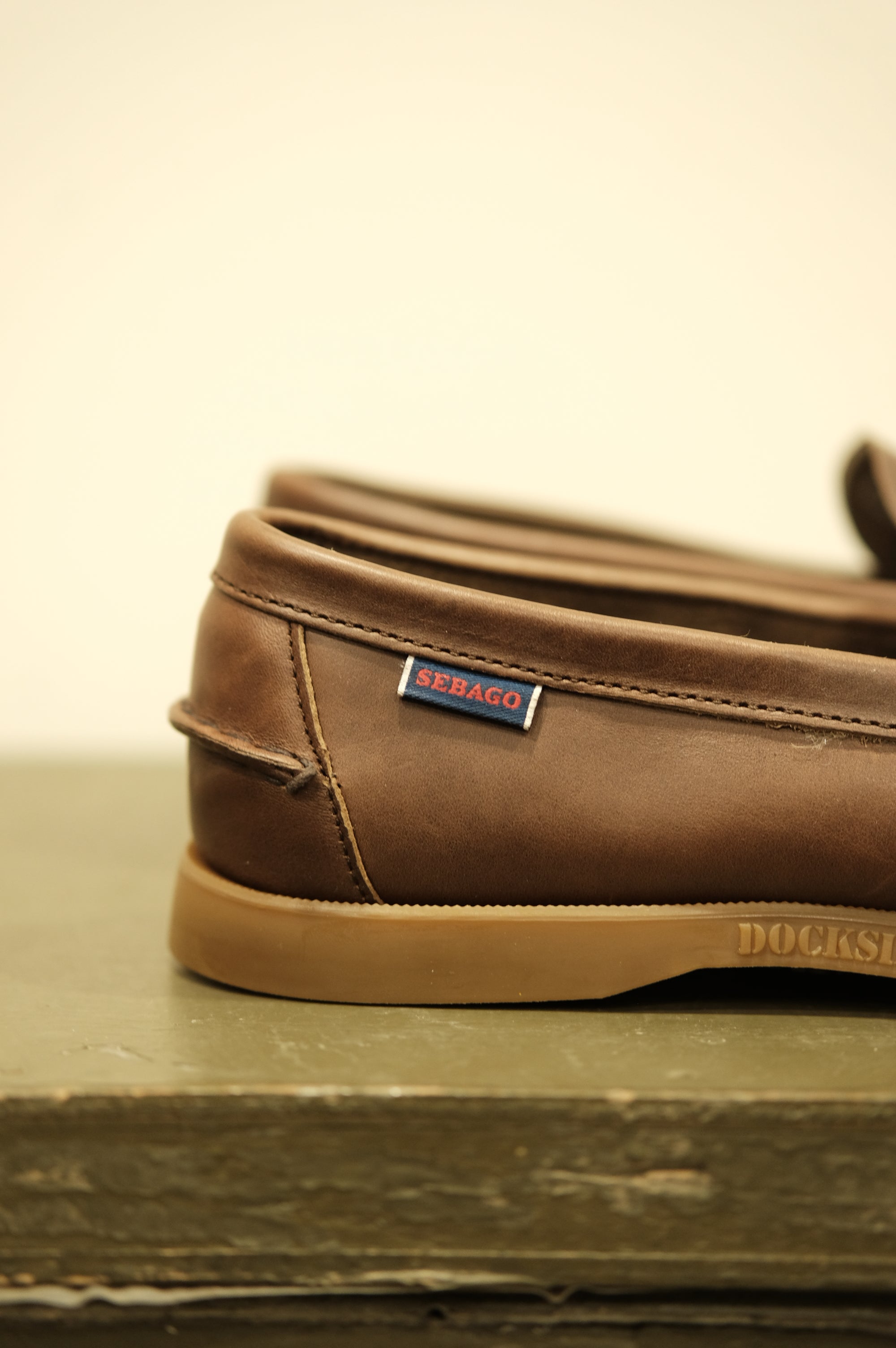 Sebago Dolphin Waxed Total Dk brown