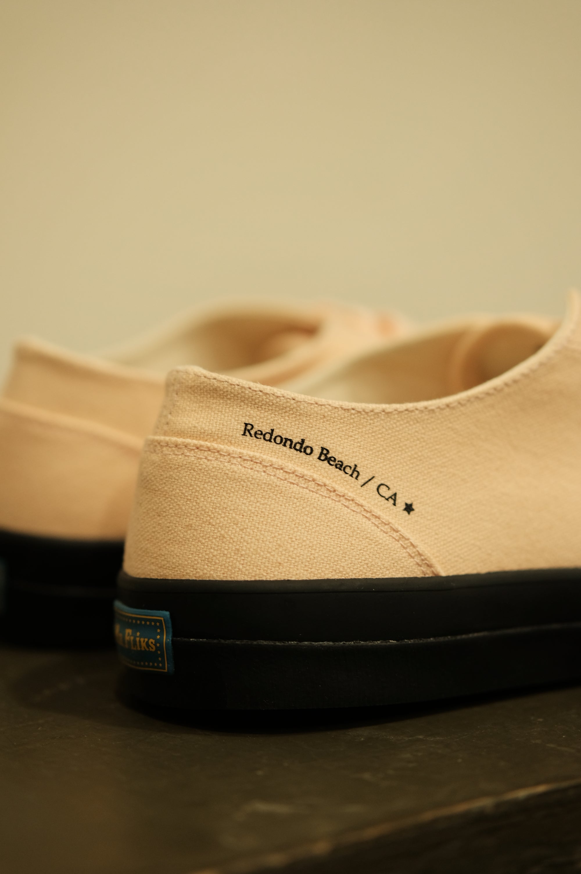 Mr. Fliks Scarpa Redondo Canvas Powder Black