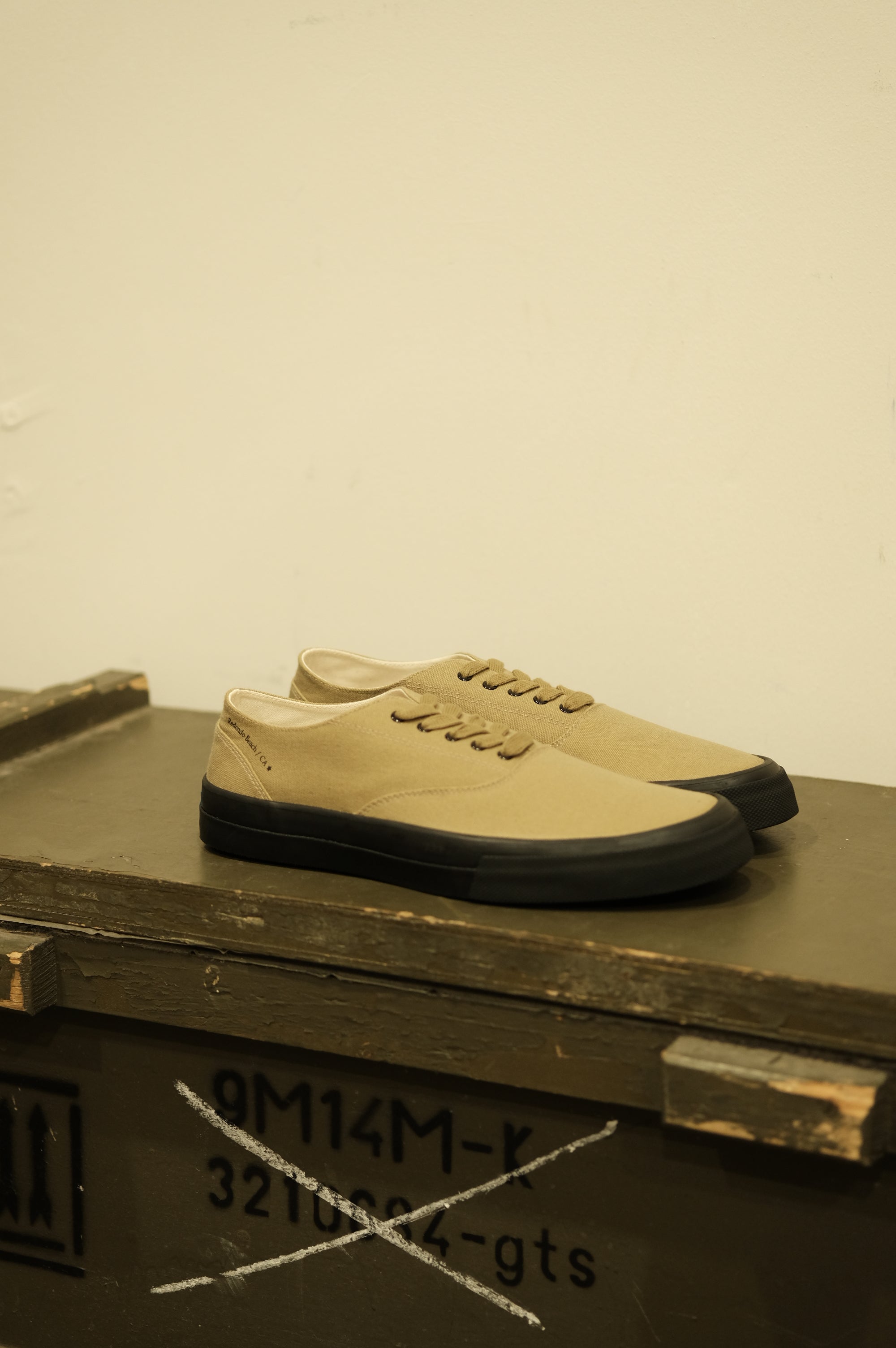 Mr. Fliks Scarpa Redondo Canvas Military/Black