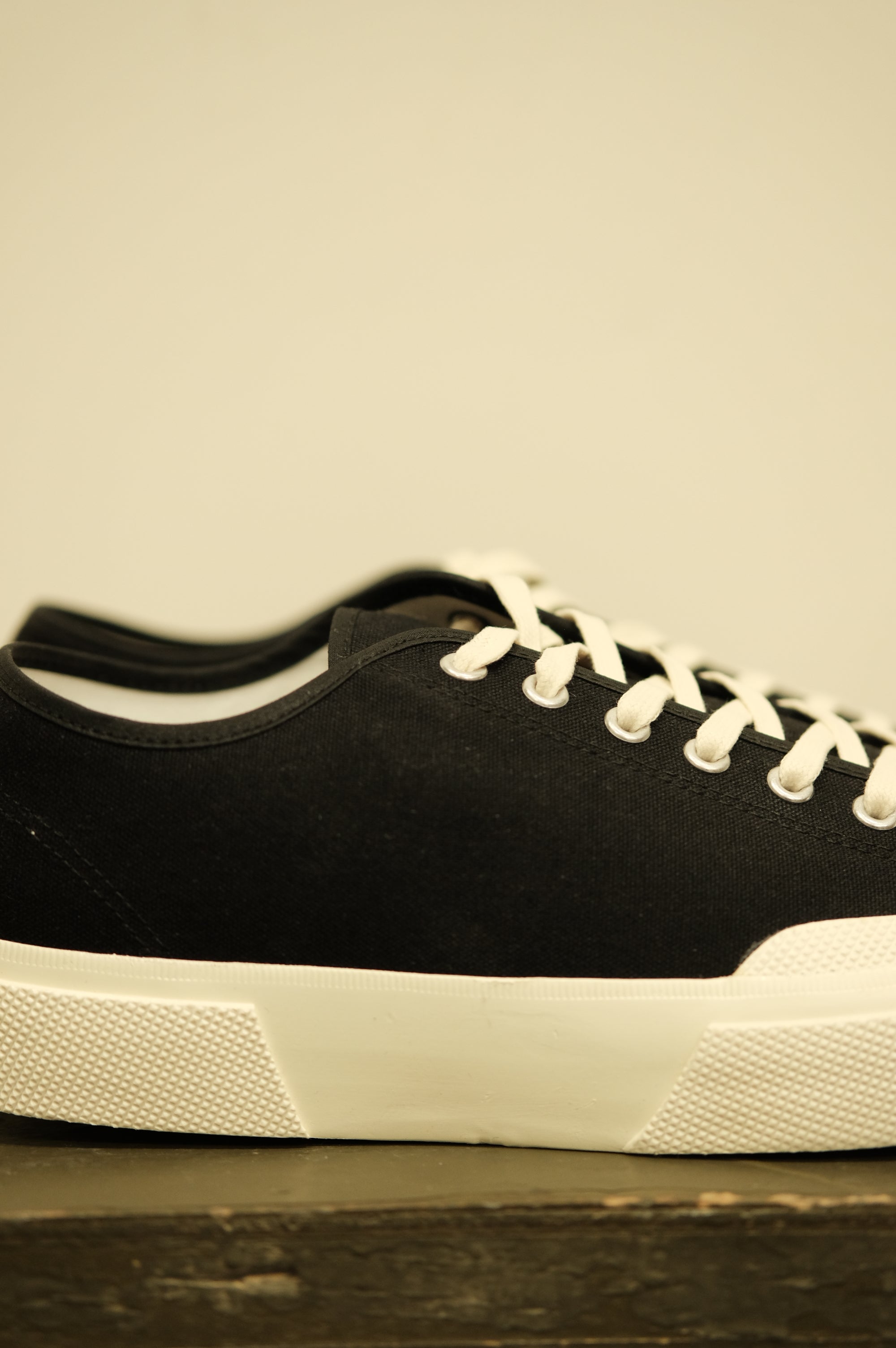 Superga Artifact Works Cotton Canvas Black/Off White