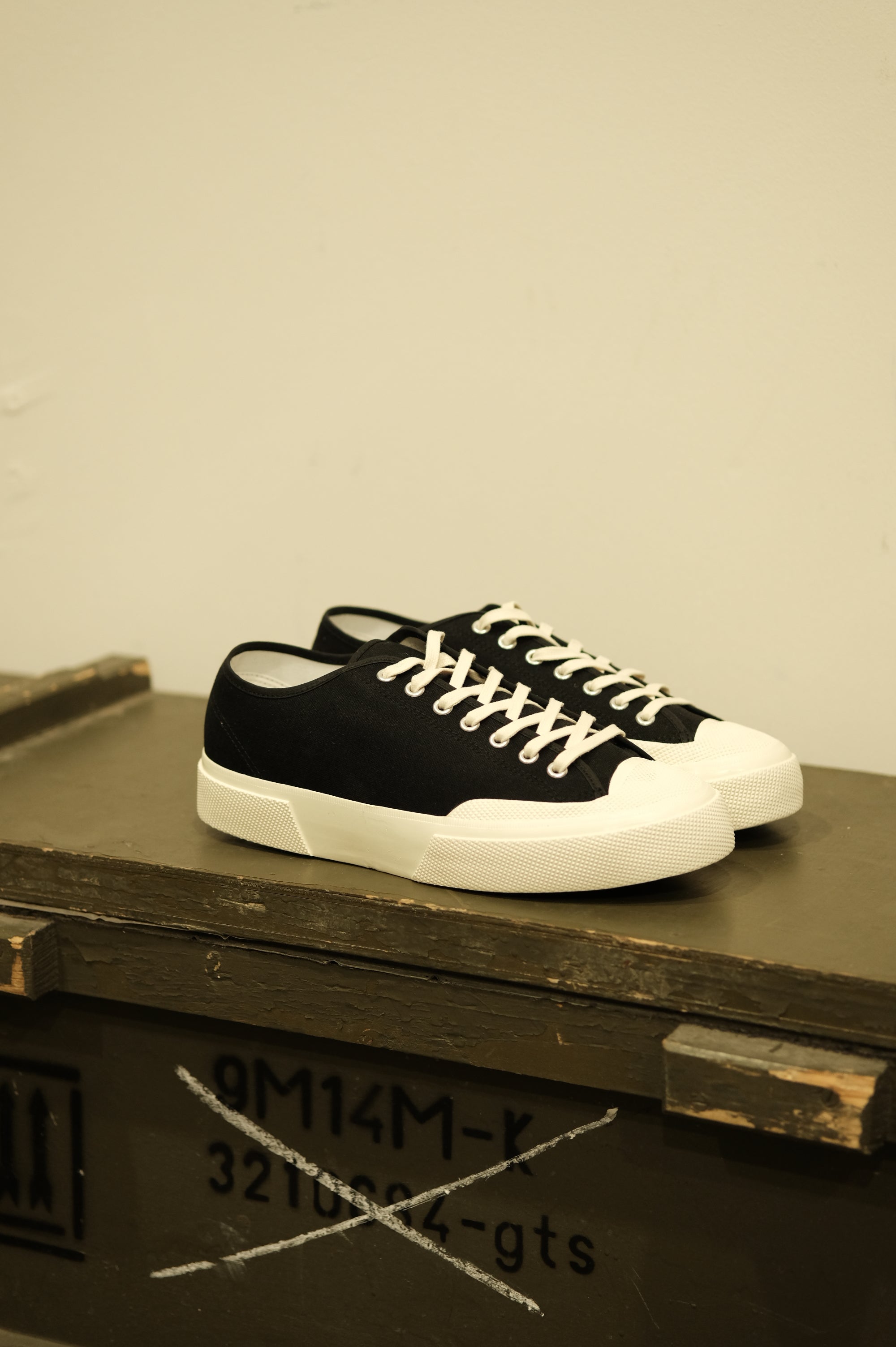 Superga Artifact Works Cotton Canvas Black/Off White