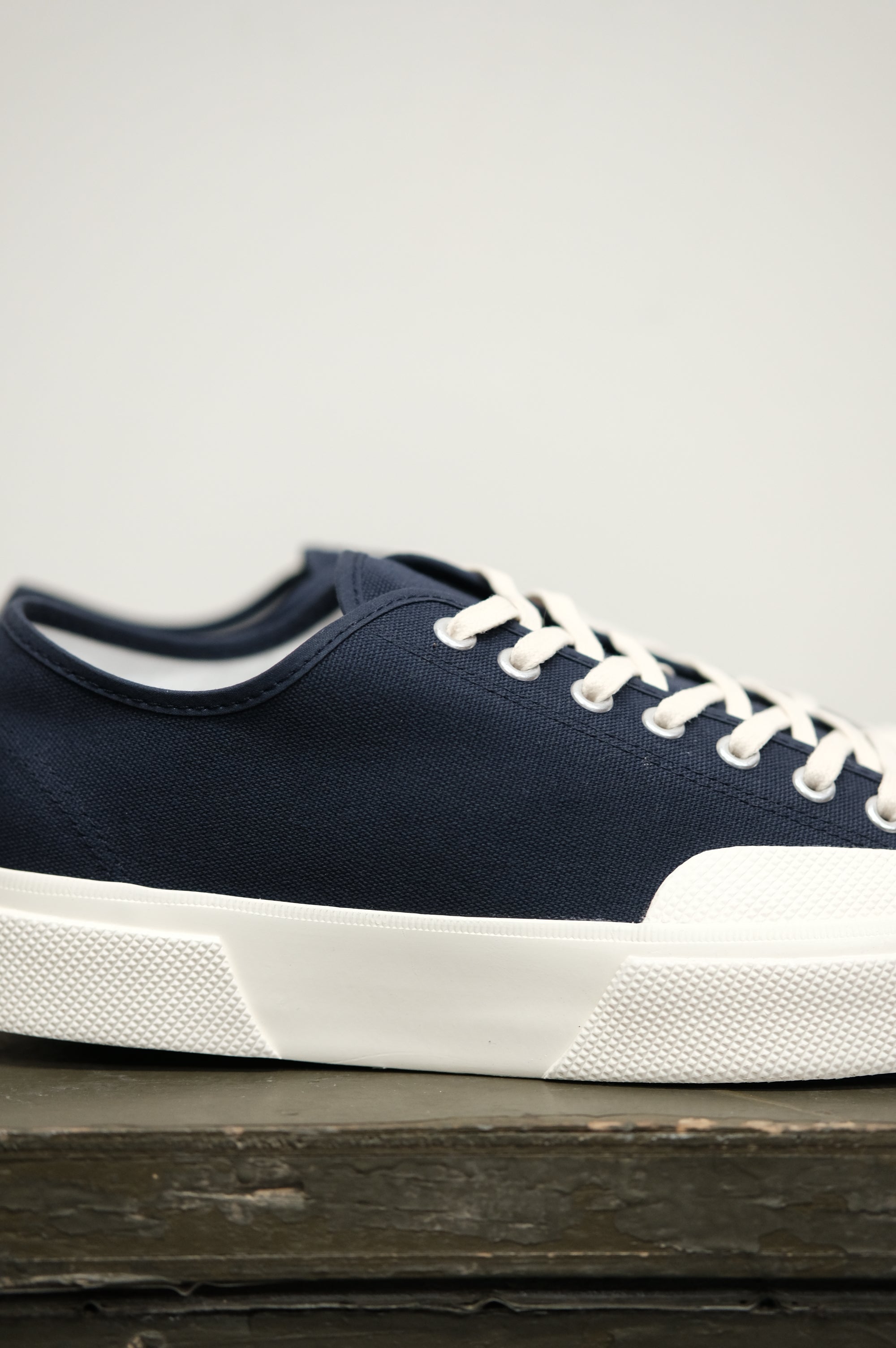 Superga Artifact Works Cotton Canvas Navy/Off White