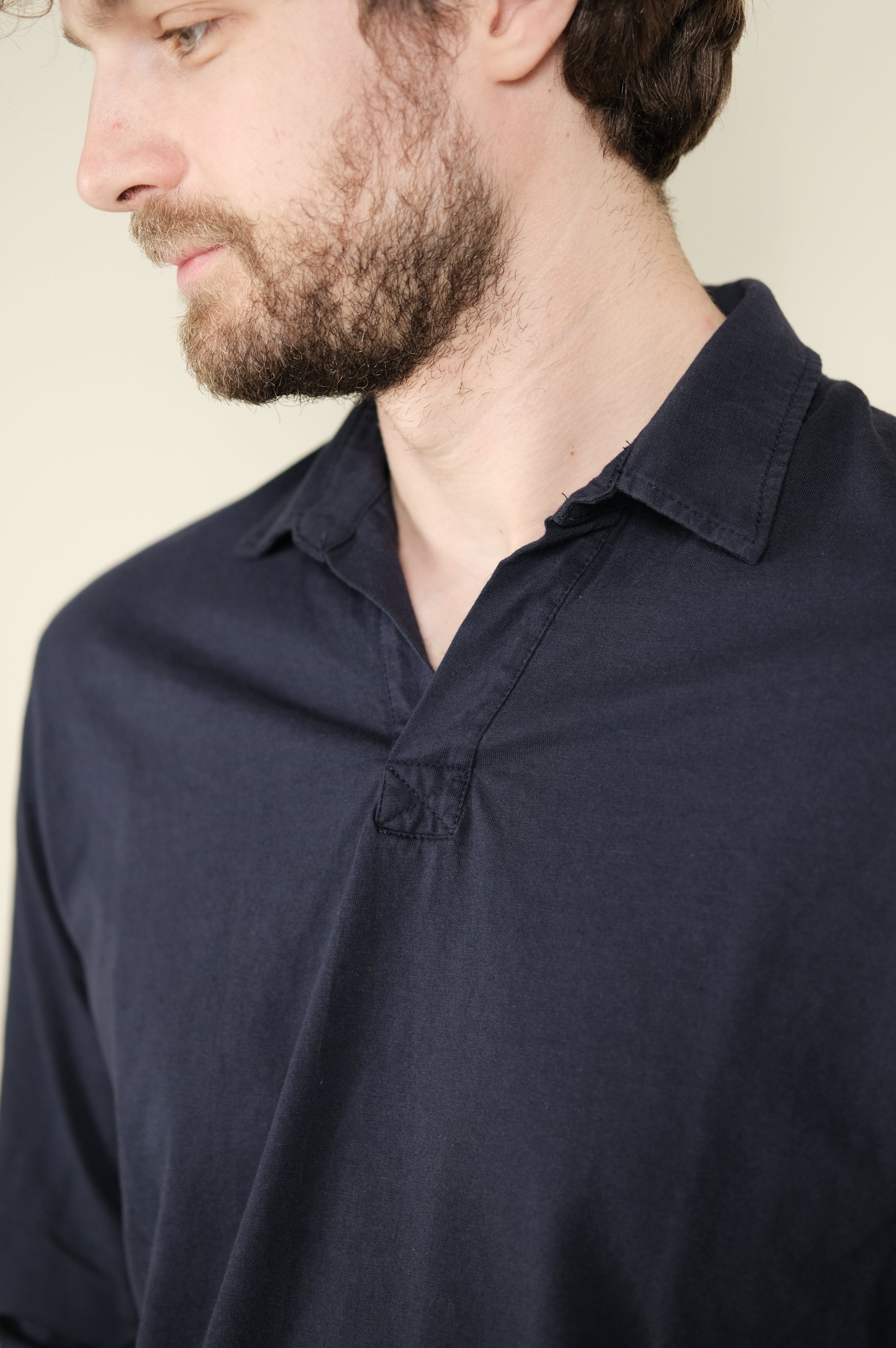 Gaffi & Co. Polo ML James Blu