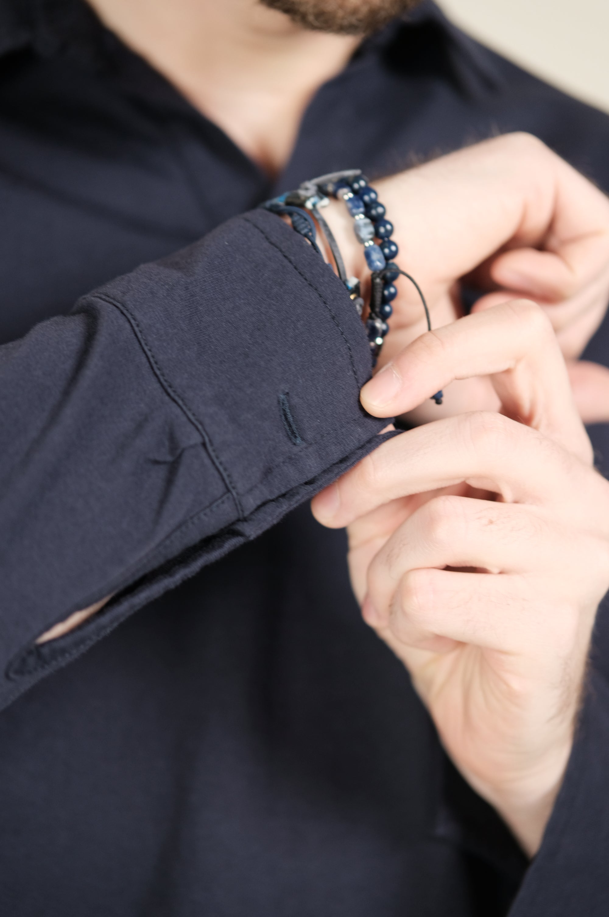 Gaffi & Co. Polo ML James Blu