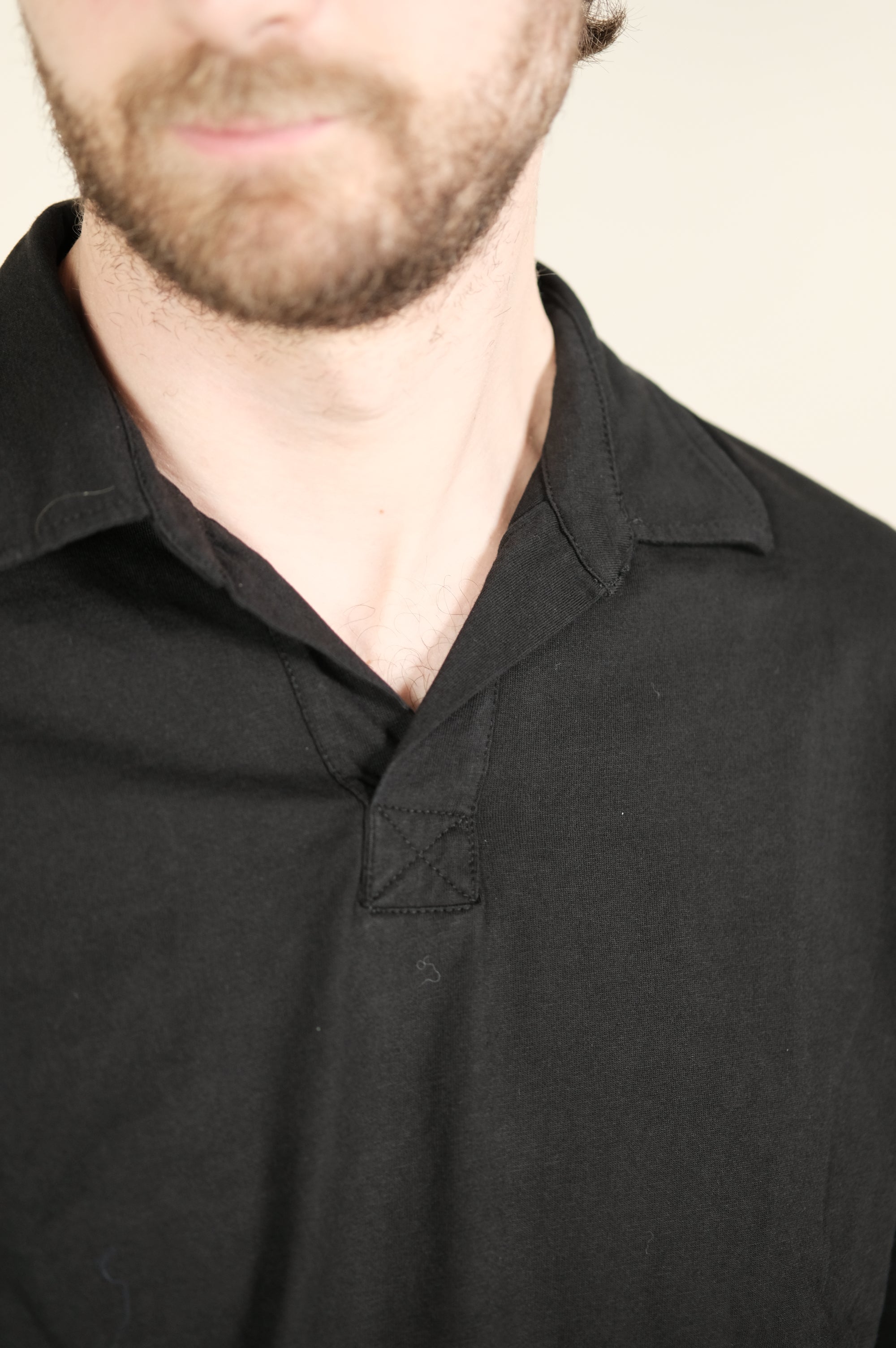 Gaffi & Co. Polo ML James Nero