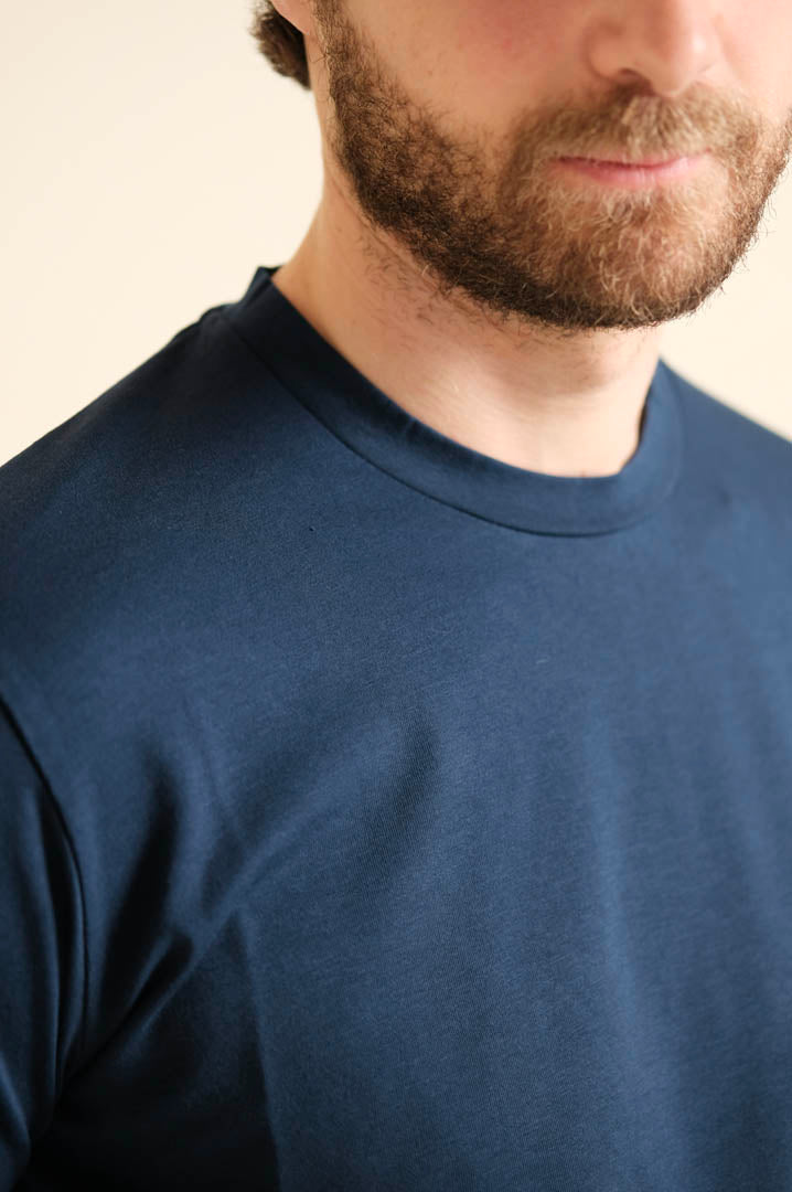 Gaffi & Co. Maglia M/L Ice Cotton Blu
