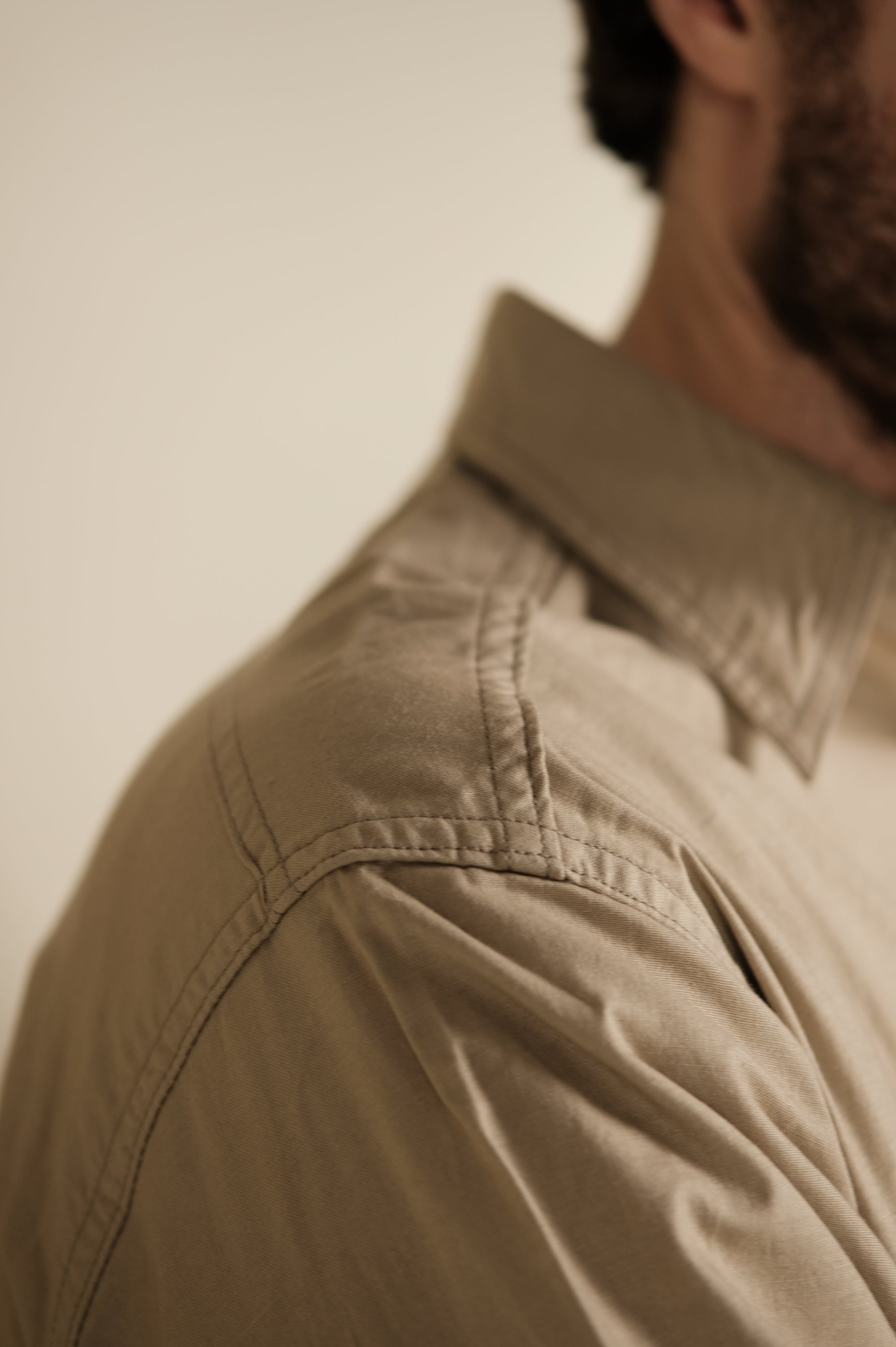 Fortela Work Shirt L/S Otero Beige