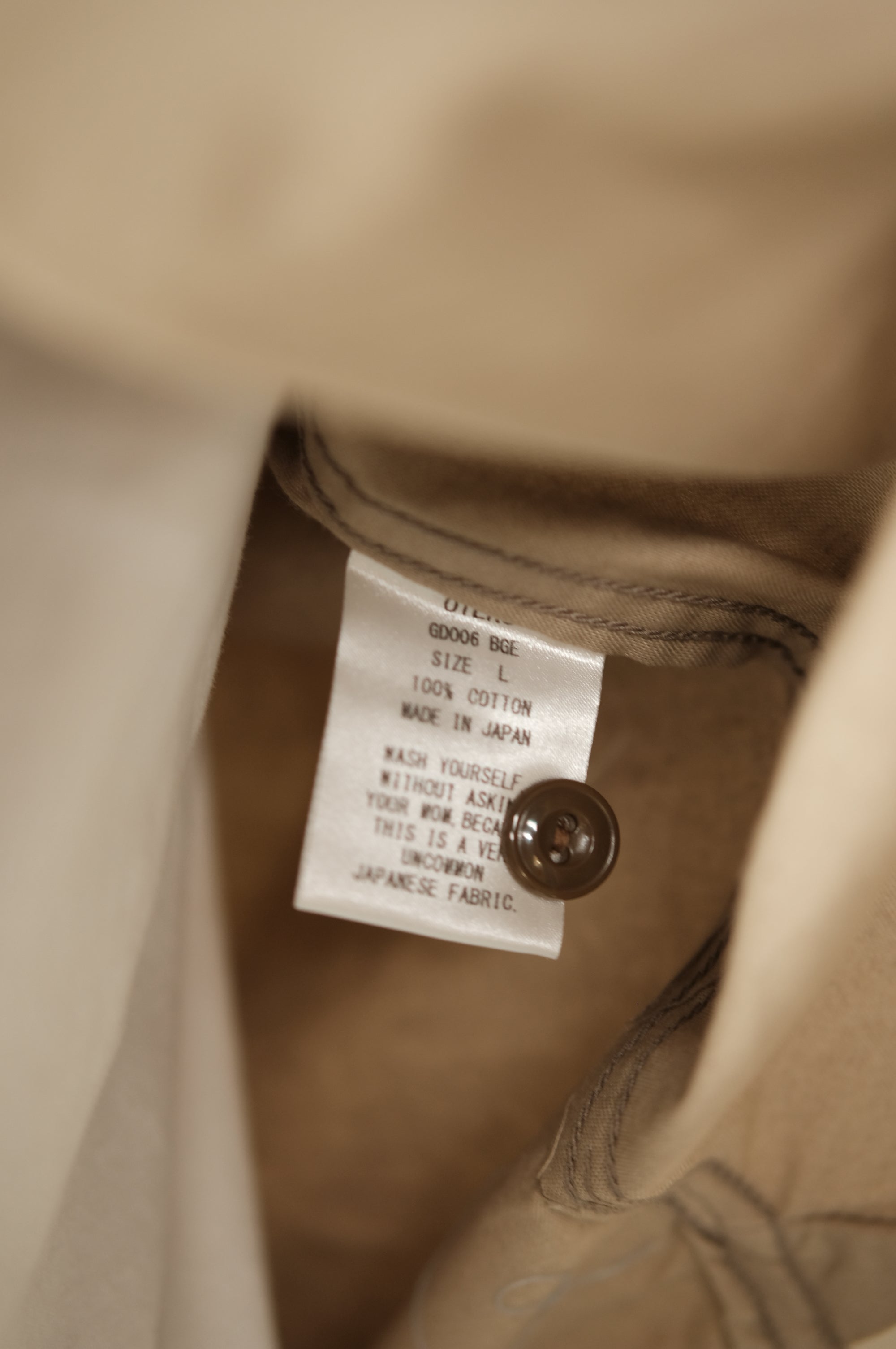 Fortela Work Shirt L/S Otero Beige