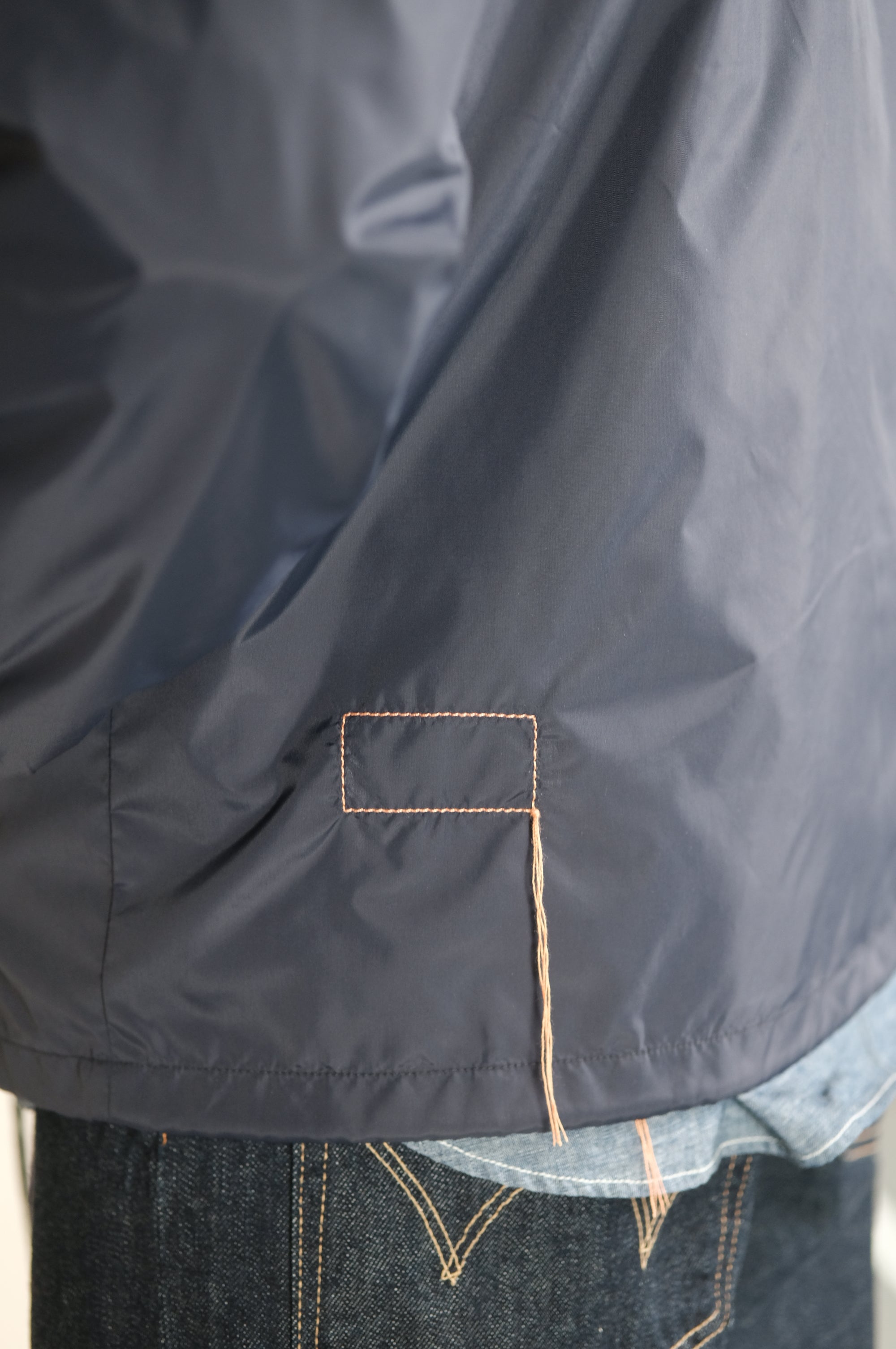 Fortela Nylon Coach Jacket LEO05 Indaco