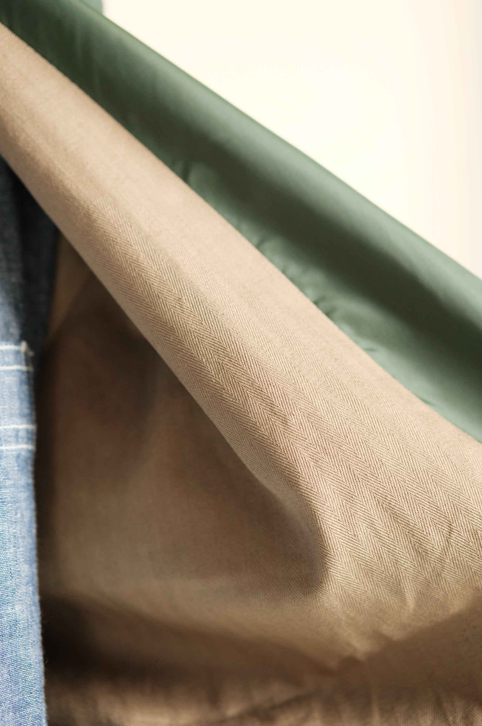 Fortela Nylon Coach Jacket LEO05 Green