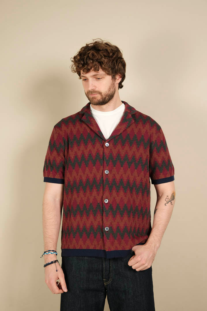 Gallia Knit Project Maglia Camicia Kensit 007