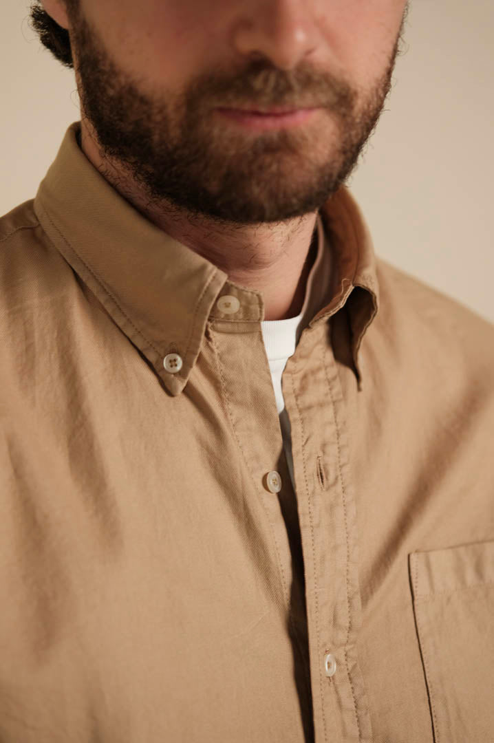 Gaffi & Co. Camicia Oxford Superlight Beige