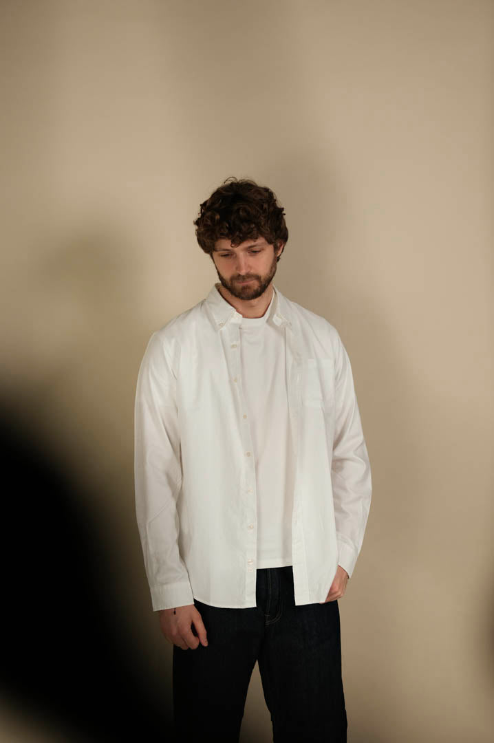 Gaffi & Co. Camicia Oxford Superlight Bianco