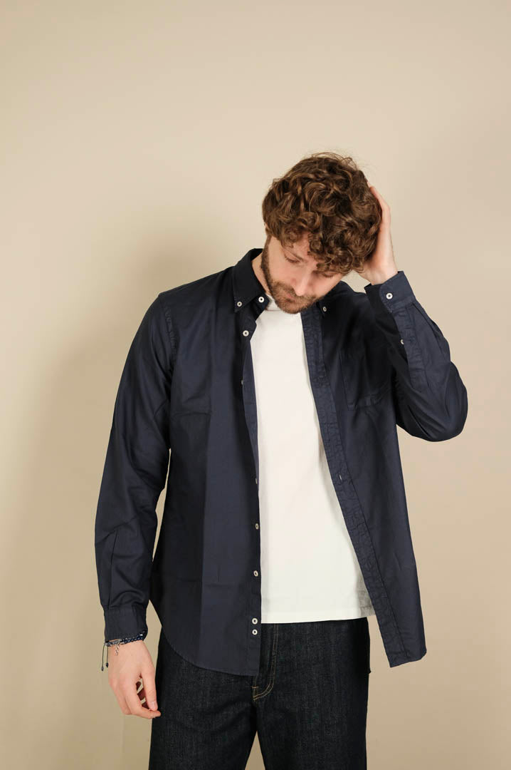 Gaffi & Co. Camicia Oxford Superlight Blu