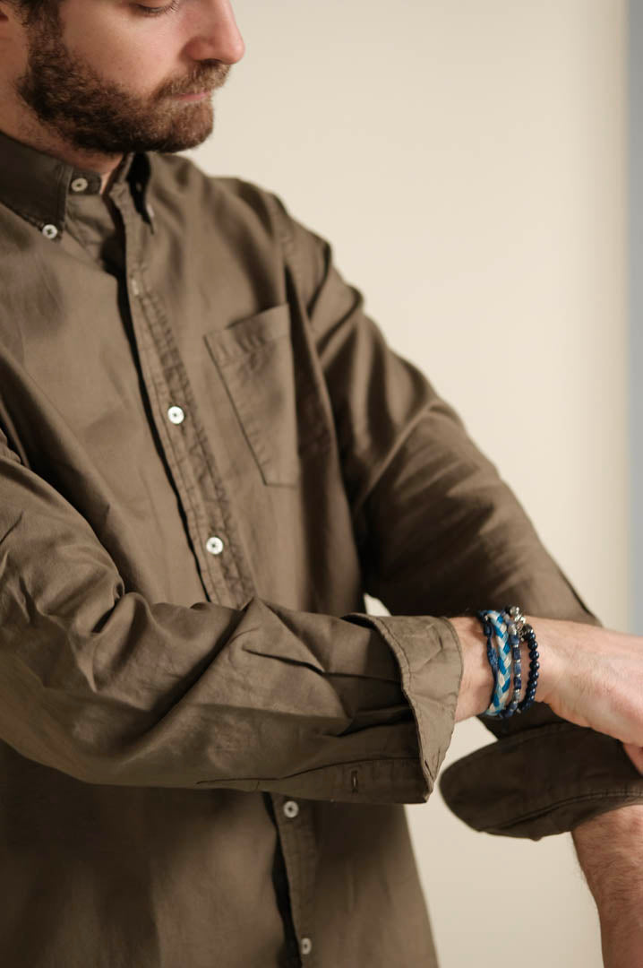 Gaffi & Co. Camicia Oxford Superlight Oliva