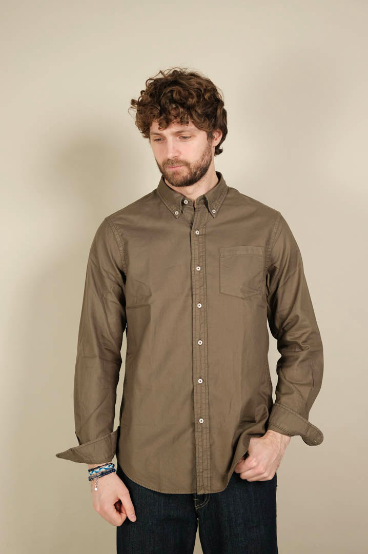 Gaffi & Co. Camicia Oxford Superlight Oliva