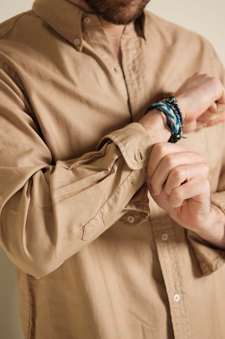 Gaffi & Co. Camicia Oxford Superlight Beige