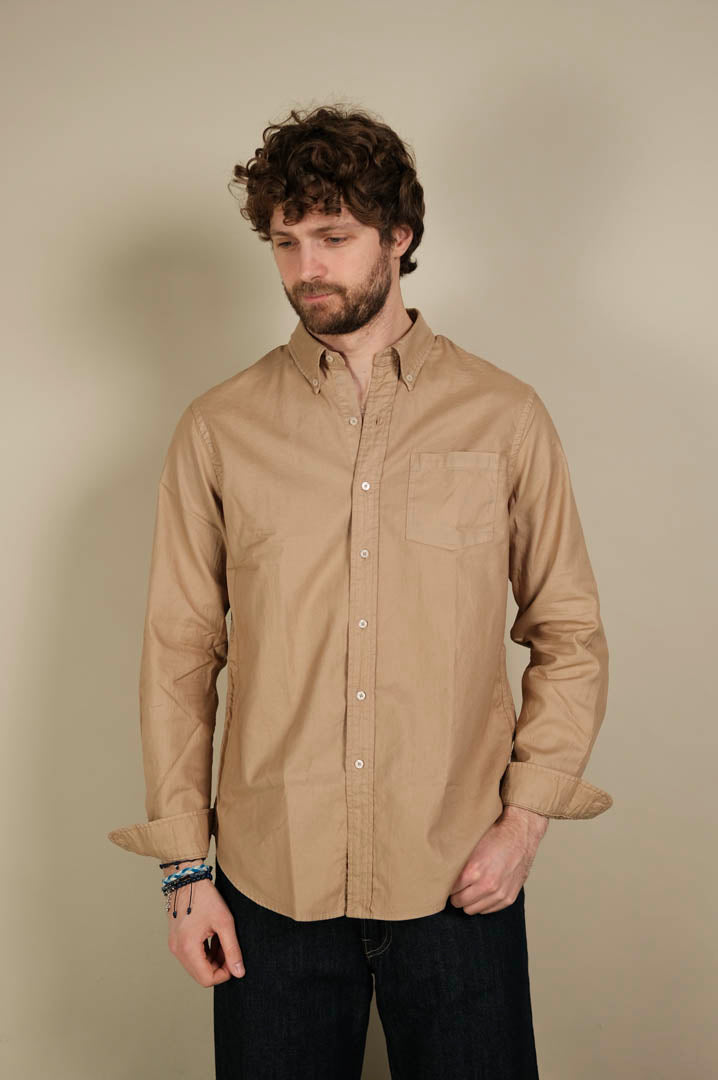 Gaffi & Co. Camicia Oxford Superlight Beige