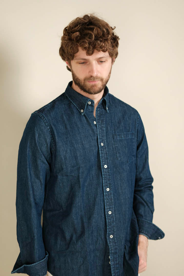 Gaffi & Co. Camicia Denim Scuro