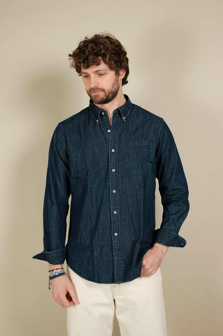 Gaffi & Co. Camicia Denim Scuro